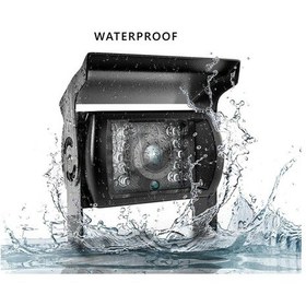 Resim Audiomax Otobüs Tır Kamyon'lara Uygun Geri Görüş Kamera 10metre 