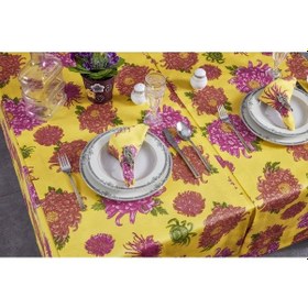 Resim Misiny-Flowers Masa Örtüsü 