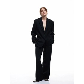 Resim Koton Cepli Düğmeli Kruvaze Kadın Blazer Ceket 6WAK50033UW (6WAK50033UW) 