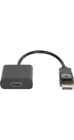 Resim Crescent Displayport To HDMI Switch Dönüştürücü Display Port To HDMI Adaptör 