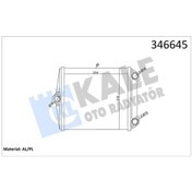 Resim Kale 346645 - Kalorıfer Radyatoru Mercedes S-class W126 85 91 