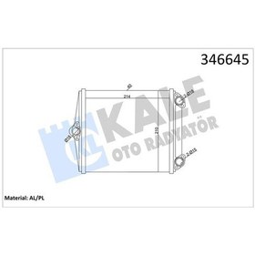 Resim Kale 346645 - Kalorıfer Radyatoru Mercedes S-class W126 85 91 