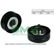 Resim BMS 462 ALTERNATÖR GERGİ RULMANI ASTRA G-H-COMBO-CORSA 1.7 DTI 