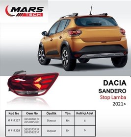Resim Mars Stop Sağ Sandero 21- Duysuz KNO-MARS-M411227 
