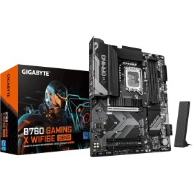 Resim Gıgabyte B760 Gamıng X Wıfı6e Lga1700 Ddr5 7600mhz Oc Pcıe 5.0 Çift M.2 Nvme Wifi 6e 2.5gbe Lan Atx Gaming Anakart 