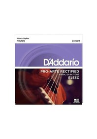 Resim Daddario Ej53c Concert Ukulele Teli Pro-arte Rectified 