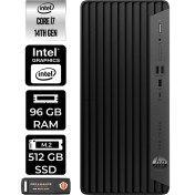 Resim Hp Pro Tower 400 G9 Intel Core I7 14700 96GB 512GB SSD W11H Masaüstü Bilgisayar & Per4 USB Bellek 5V5M2ESPN377 