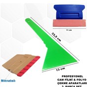 Resim caraks Profesyonel Cam Filmi - Kaput Koruma Ve Folyo Çekme Aparatları 3 Parça Set 1. Kalite Grp20 