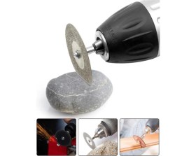 Resim Depomega 8 Parça Elmas Testere Ahşap Cam Plastik Gravür Dremel Uç Set 