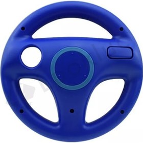 Resim Wıı111-blue-1pcs Çok Renkli Mario Kart Wii Uzaktan Oyun Denetleyicisi İçin Yarış Direksiyonu Oyunları Direksiyon 