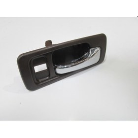 Resim Honda Accord- 90/93 Ön Kapı İç Açma Kolu Sağ Kahverengi Elceği Nikelajlı Hushan 
