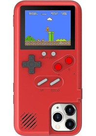 Resim Gameboy, Retro 3d Darbeye Dayanıklı Telefon Kılıfı Oyun Konsolu, 36 Klasik Oyun, Renkli Ekran - Iphone 14 Pro Max Uyumlu 001 