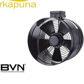 Resim Bvn Bahçıvan Borax 350-2K 35 Cm 3110 M³/H Aksiyel Kanal Tipi Fan 
