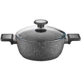 Resim Aryıldız 7 Parça Vortex Tencere Seti Granitium Gri 