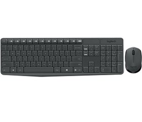 Resim Logitech Mk235 920-007925 Kablosuz Q Klavye Mouse Set Logitech