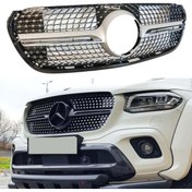 Resim beyaztuning Mercedes X Class W470 Diamond Ön Panjur Izgara 2016 Sonrası 