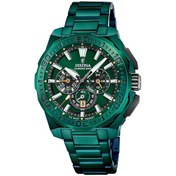 Resim Festina F20730/1 Chrono Bike Special Edition Quartz Çelik Yeşil 20 Atm 46 Mm Erkek Kol Saati 