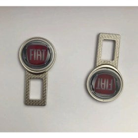 Resim İmza Fiat Egea Linea Punto 500X Egea Cross Uyumlu Logolu Ikaz Ses Susturucu Metal 