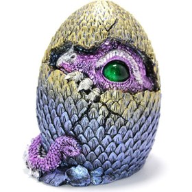 Resim Polyester Dragon Göz Tasarımı İçi Ledli 