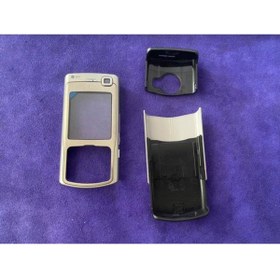 Resim Hasyılmaz Nokia N70 Ön Arka Kapak Gri(TUŞSUZ) - N70 Kapak 