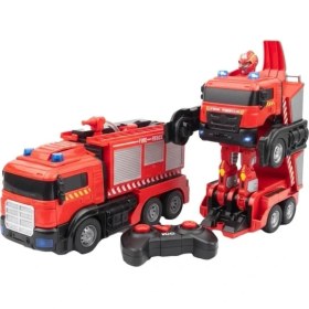 Resim Never Şarjlı Işıklı Dönüşebilen Robot Itf 115474 