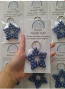 Resim 25 ADET LACİVERT YILDIZ ANAHTARLIK SÜNNET MEVLÜT HATIRASI Lacivert 