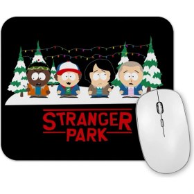 Resim Baskı Dükkanı Stranger Things Stranger Park Mouse Pad 
