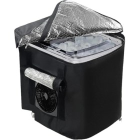 Resim Alchemy Craft Buz Makinesi Yalıtım Örtüsü Tezgah Üstü Buz Makinesi Örtüsü Soğuk Çıtçıt Folyo Katmanlı Soğuk Yalıtım ve Isı Yalıtımı (Yurt Dışından) 