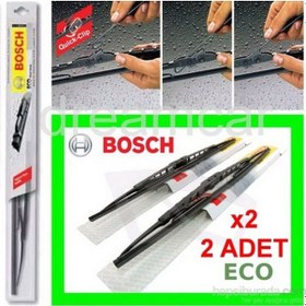 Resim Bosch Eco 600 mm.x2 Ad. Universal Quick-Clip Telli Grafitili Sile 