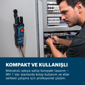 Resim Bosch Professional GFM 1000-15 Çatal Tipi Ampermetre 