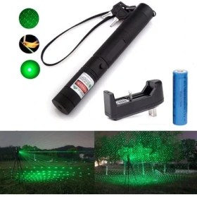 Resim Amazex Şarjlı Yeşil Lazer Pointer 100 Mw (4767) 