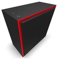 Resim Nzxt H710 Ca-H710B-Br Usb 3.1 Temper Mat Syh/Krmz E-Atx Mıd-Tower Gaming 