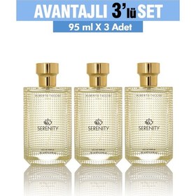 Resim Alberto Taccini Serenity Kadın Parfüm EDP 3 x 95 ML 