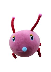 Resim 70Cm Peluş Tırtıl Pembe 