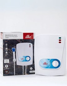 Resim Go İthalat Elektrikli Isı Ayarlı Şofben 7 Emniyet Sistemli 7500W 3 Kademe Sessiz Akıllı Su Isıtıcı şofben 