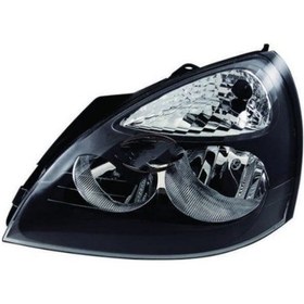 Resim Renault Clio 2 - Iı / Clio 3 - Iıı Sağ Ön İçi Siyah Far 2002 - 2004 - 7701054063 - Ayfar 