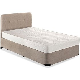 Resim Nironyatak Luna Baza Başlık Yatak Takımı - 120X200 Cm Tek Kişilik Ortopedik 