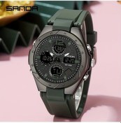 Resim Gaojunshop01 Çift Tarzı Siyah Yeşil Sanda Spor Elektronik Saati Gece Işığı Çift Ekran Hediye Diğer 
