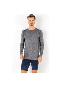 Resim Miofit Erkek Active Wear Uzun Kollu Spor Tişört 