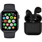 Resim NS Store Xiaomi Mi 11 Lite Uyumlu Watch 6 Series Akıllı Saat Smart Watch + Pro 5 Kablosuz Bluetooth Kulaklık 