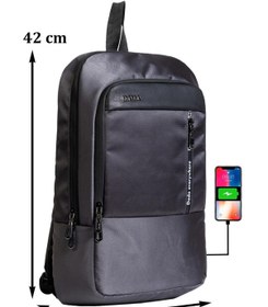 Resim Case Club Dada 08 Slim Laptop Tablet Sırt Çantası 15.6 Darbe Emici 