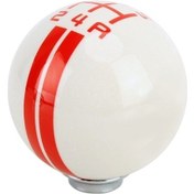 Resim Wondernest Evrensel Araç Modifiye Reçine Vites Topu Manuel 5 Vitesli Kırmızı Vites Topuzu Kırmızı 