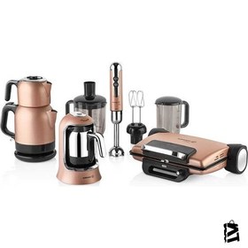 Resim Korkmaz A1817 Rosagold Elektro Set 