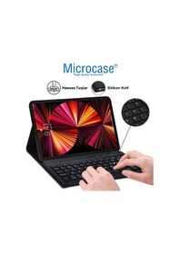 Resim Microcase Apple Uyumlu iPad Pro 11 2021 Bluetooth Klavyeli Standlı Kılıf Bkk4 