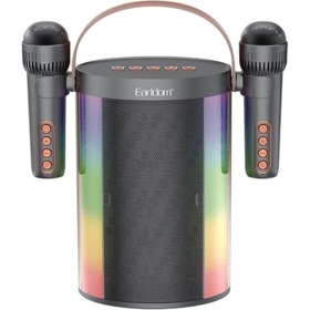 Resim Earldom A32 Rgb Işıklı 2 Adet Karaoke Mikrofonlu Bluetooth Kablosuz Hoparlör 