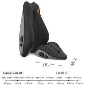 Resim Wondernest Sr-21 Araba Bel Ve Kafalık Yastığı, Hafızalı Köpük Koltuk Aksesuarları, Sıradan Kafalık 