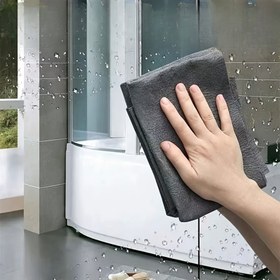 Resim Cam silme için 10 dikişsiz sihirli bezler, aynaları silmek için özel su izi bırakmayan çiçekli havlular, cam temizlik havluları, ticari emici temizlik bezleri, yeniden kullanılabilir temizlik bezleri 