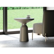 Resim Echo Furniture Elegance Bazalt Gri Sehpa 