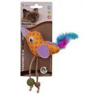 Resim Eastland Matatabi Ve Catnipli Peluş Kuş 12cm 