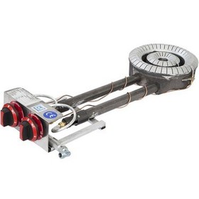 Resim HİMAKSAN Himaksan Endüstriyel Korsan Ocak Lpg Tüplü 2 Yanışlı Yer Ocağı 